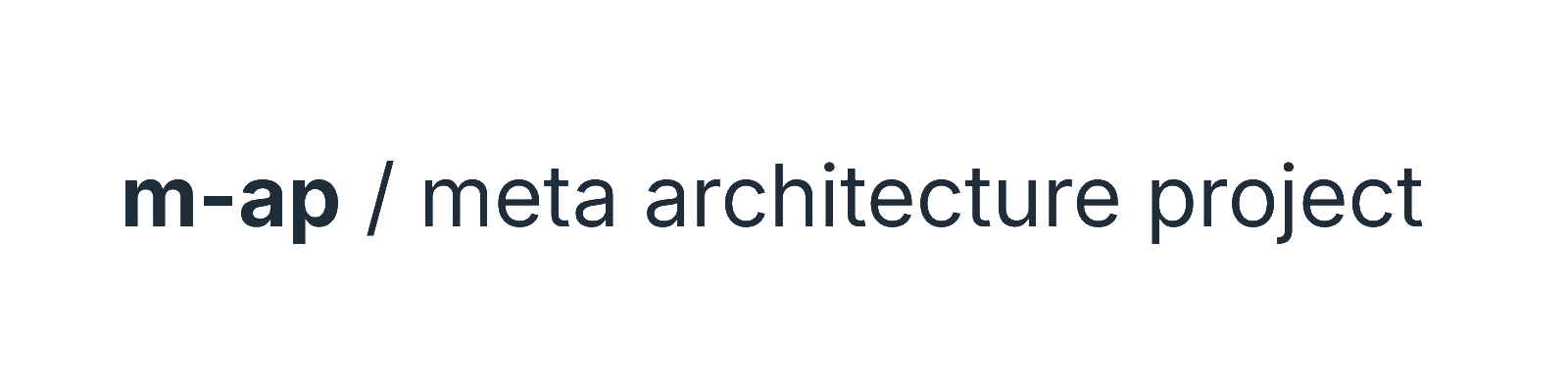 meta architecture project